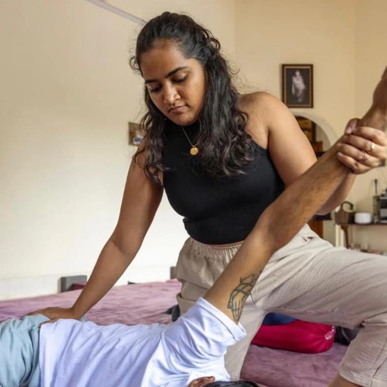Therapeutic session with Tanmayi